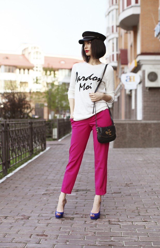 Fashionable Colored Pants