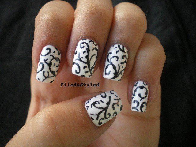 Floral Nails