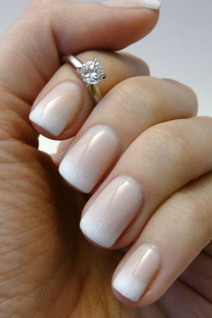 Gradual French Manicure