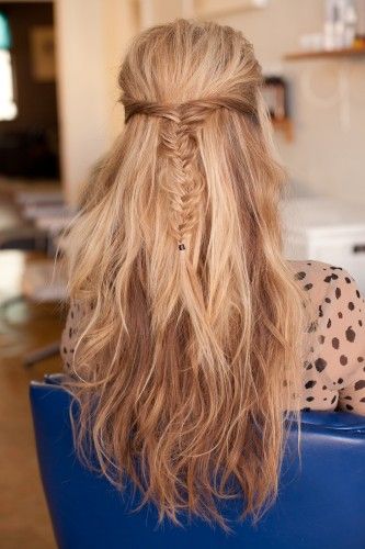 Half Up Braid