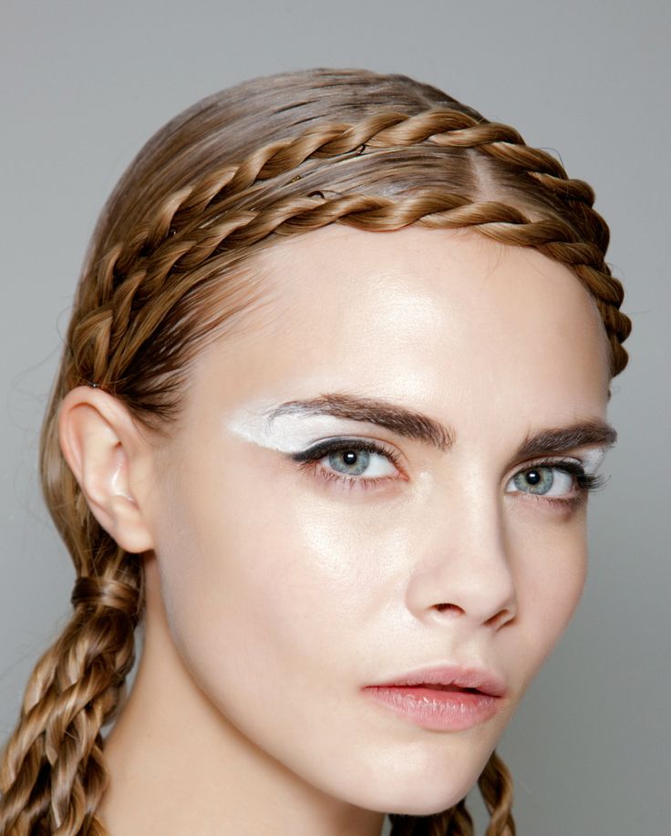 Headband Braided Hairstyle