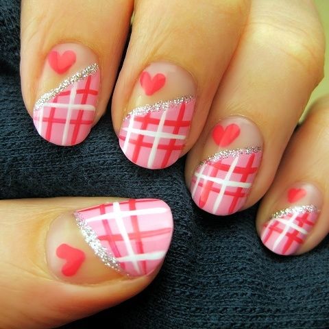 Heart Shape Nails