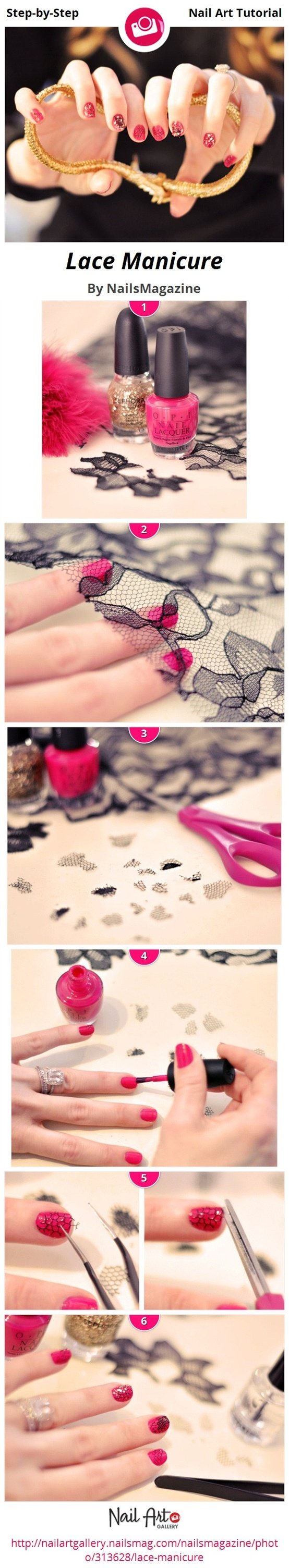 Lace Manicure