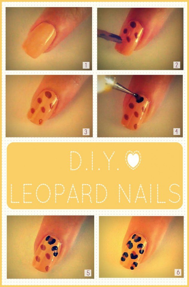 Leopard Nails