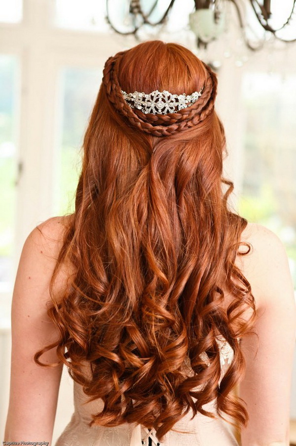 Lovely Bridal Hairstyle