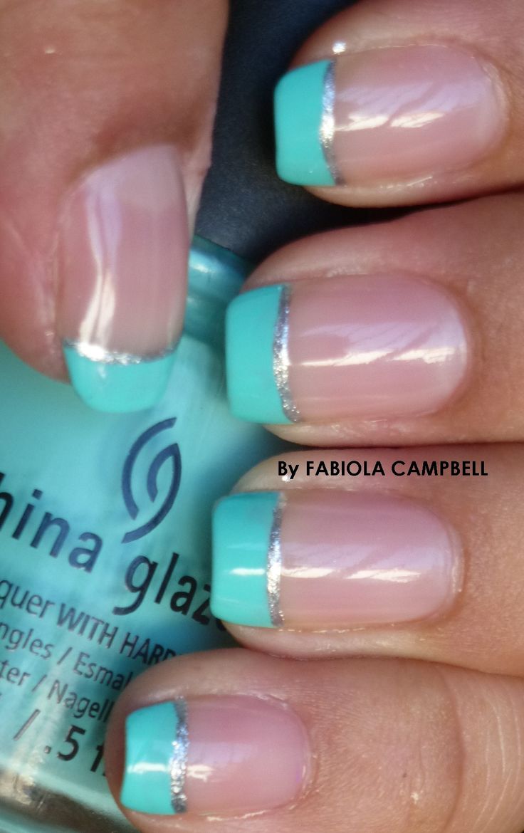 MInt French Nails