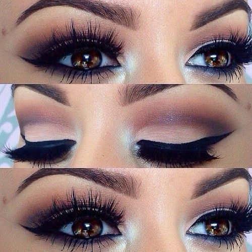 Matte Winged Smokey Eye Makeup