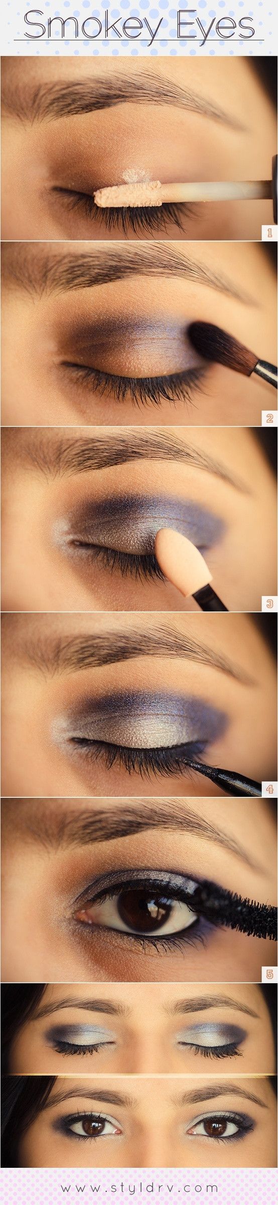 Metallic Smokey Eye Makeup Tutorial