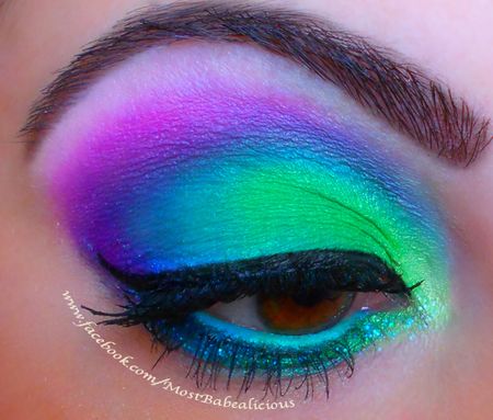 Neon Green Eye Makeup Tutorial