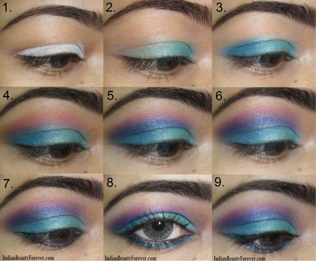 Ocean Eye Makeup Tutorial