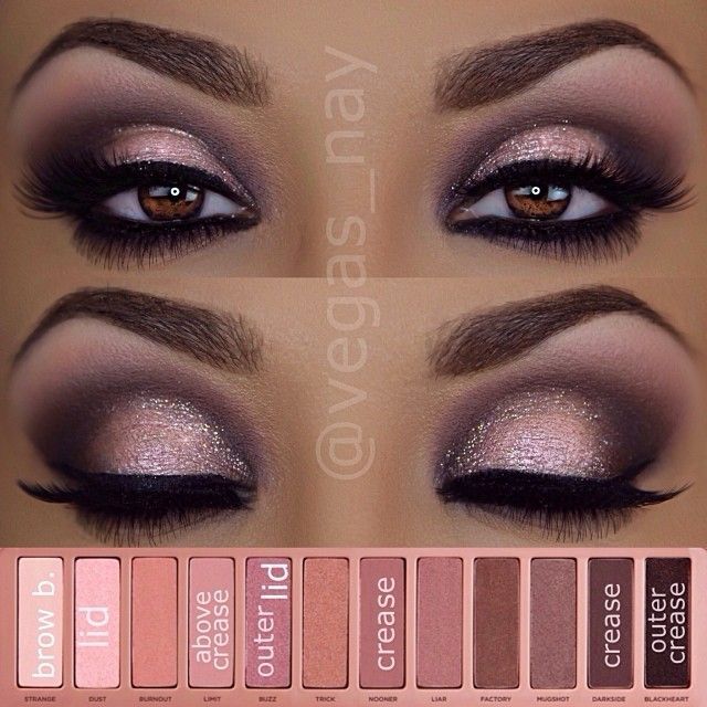 Ombre Eye Makeup