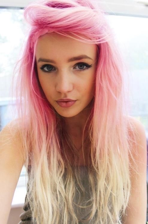 Ombre Pink Hair