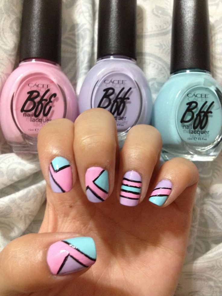 Pastel Nails