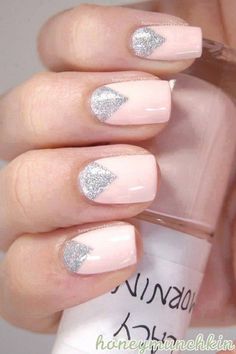 Pink French Nails