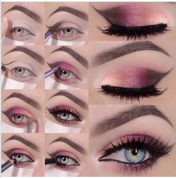 Pink Smokey Eye Makeup Tutorial