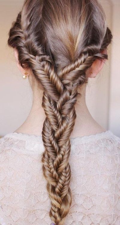 Pretty Braided Hairstyle