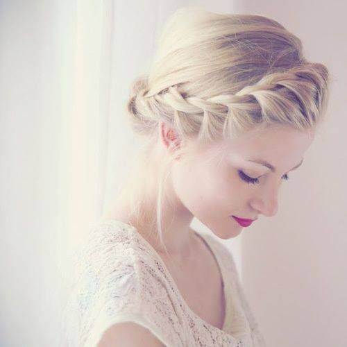 Pretty Braided Updo