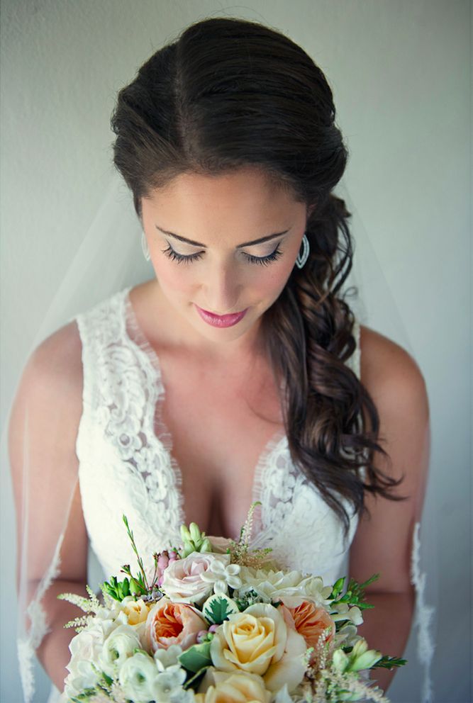 Pretty Wedding Side Swept