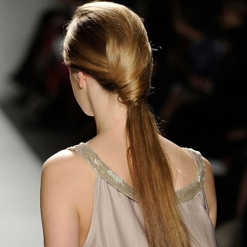 Pretty Wrapped Ponytail