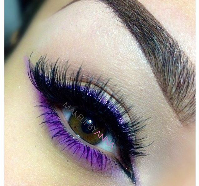 Purple Eye Makeup