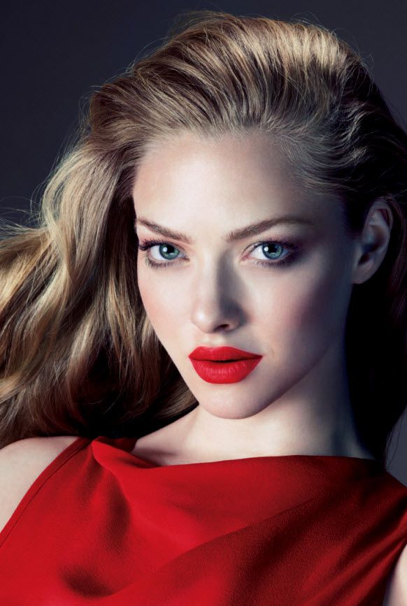 Red Lips on Amanda Seyfried