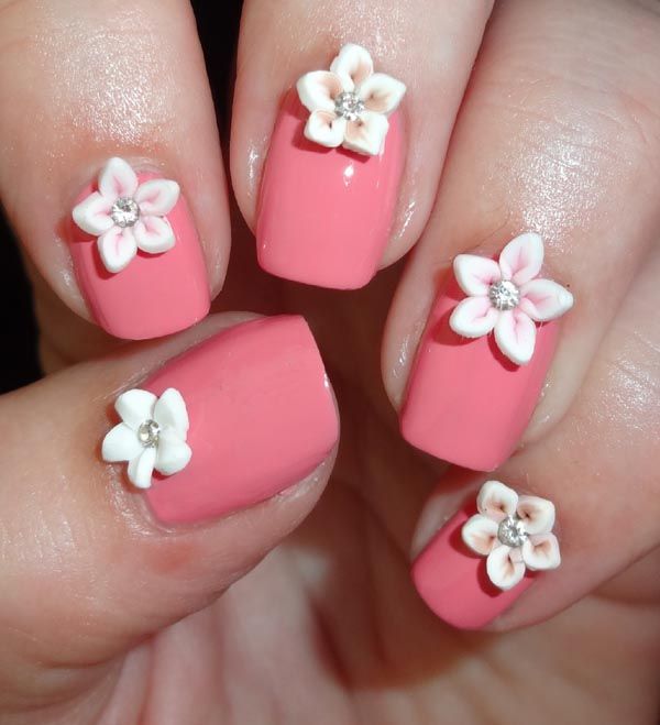 Simple 3D Nail Art