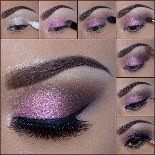 Soft Pink Smokey Eye Makeup