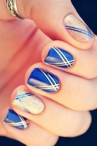 Striped Nails