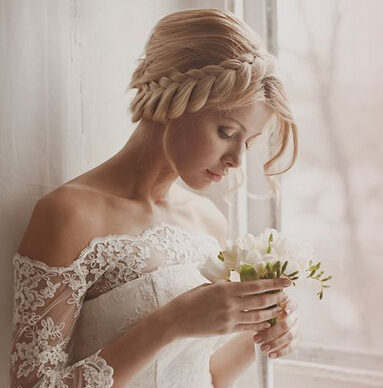 Stunning Braided Wedding Hairstyle