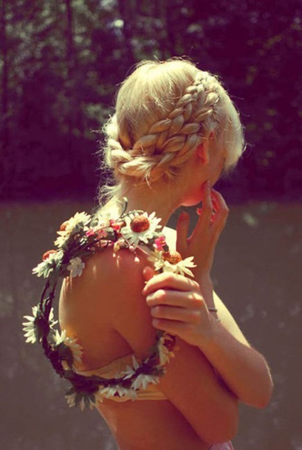 Sweet Braided Hairstyle