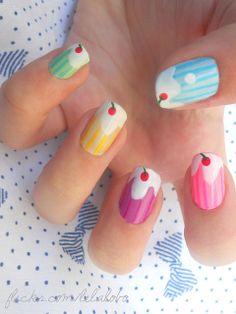 Tasty Cupcake Nails