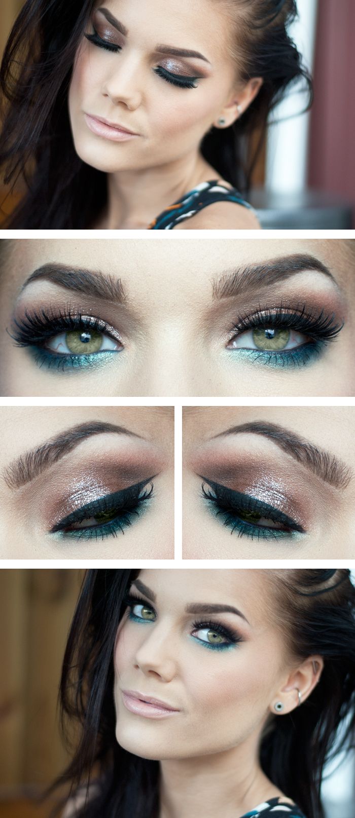 Teal Eye Makeup Tutorial