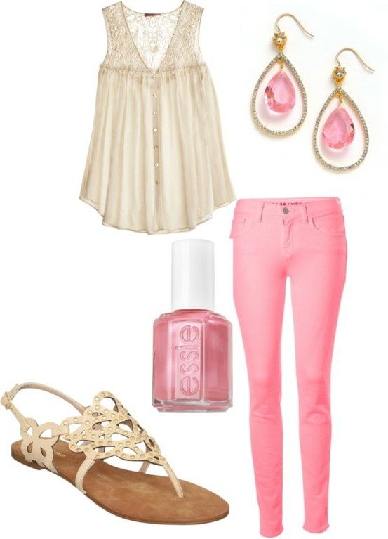 Trendy Pink Outfit Idea for Sweeties