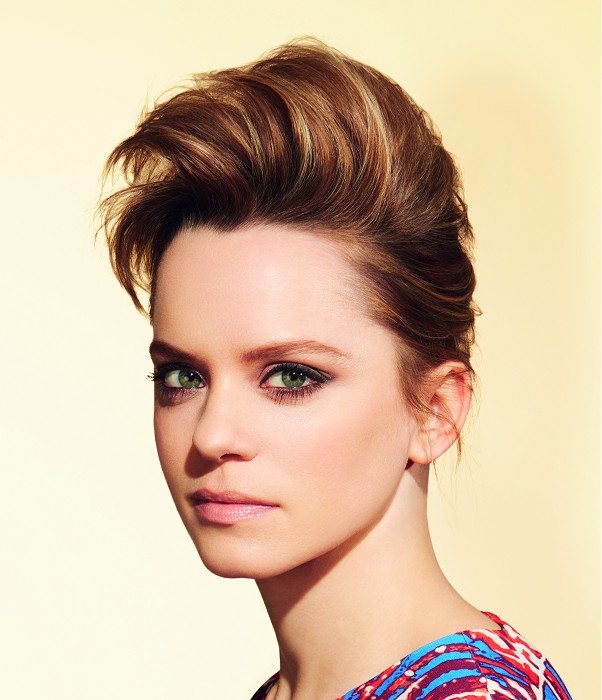 Trendy Short Hairstyle for Brown Hair