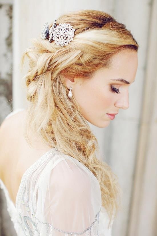 Twisted Wedding Hairstyle