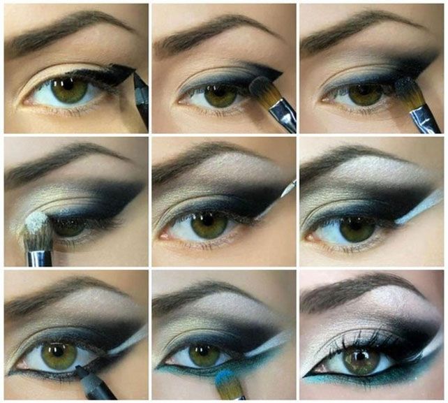 Winged Smokey Eye Makeup Tutorial