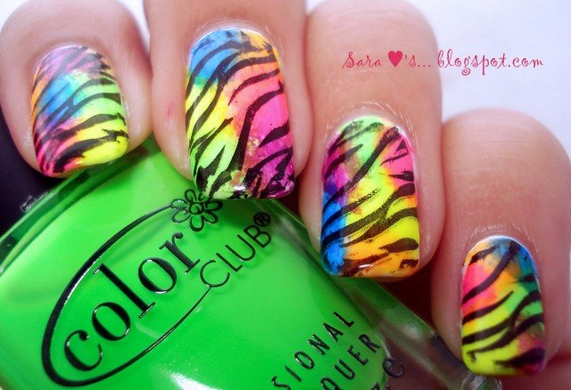 Chic Neon Nail Arts for Everyday - Pretty Designs