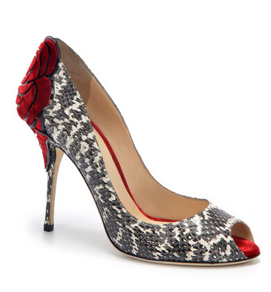 Alberto Moretti Exotic Skin Pumps