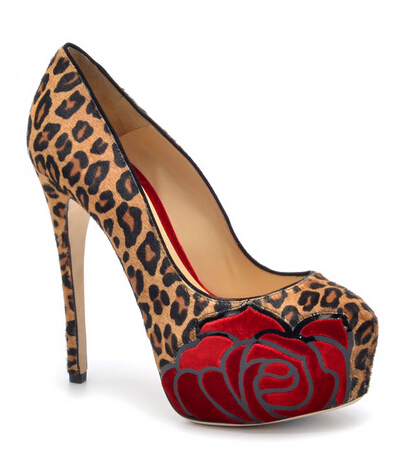 Alberto Moretti Leopard Print Pumps