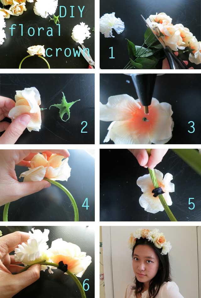 Beautiful DIY Floral Headband