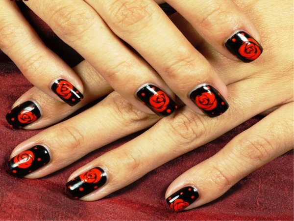 Amber Rose Inspired Nail Art - wide 4