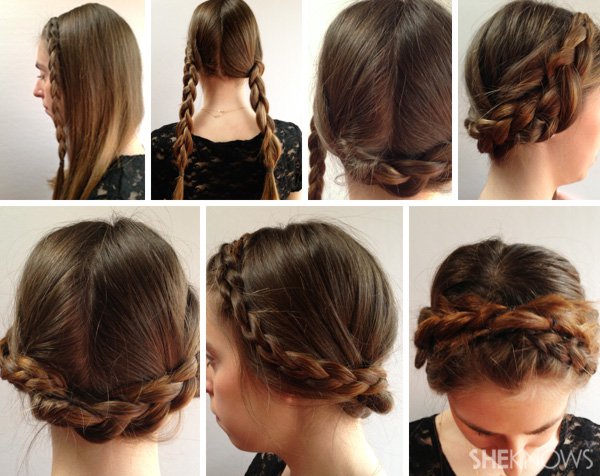 Braided Crown Hairstyle