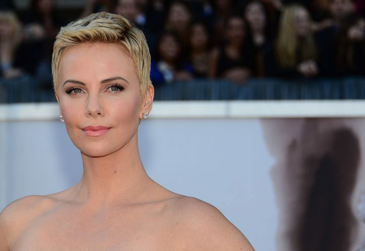 Charlize Theron's Short Haircut