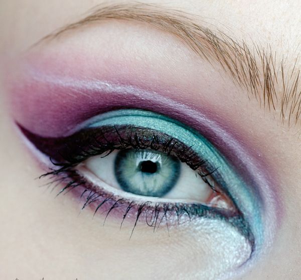 Colorful Party Eye Makeup