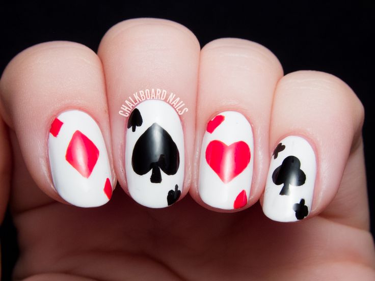 Cool Card Nail Design