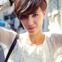 Cool Short Hairstyle With Bangs