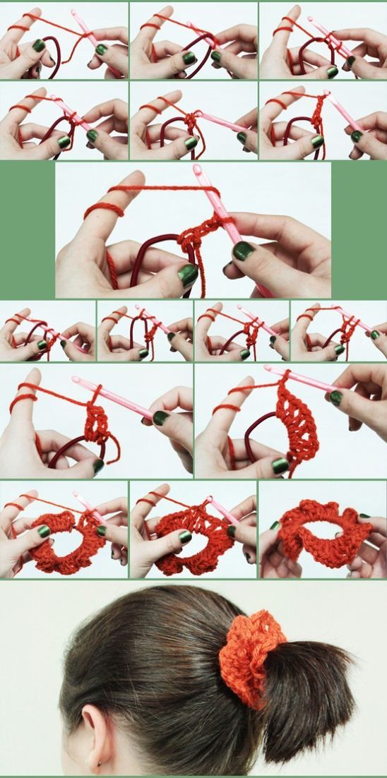 Crochet Scrunchie