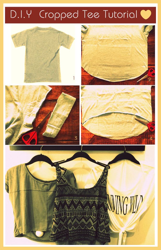 Crop Tee Tutorial