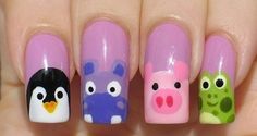Cute Pig Nails
