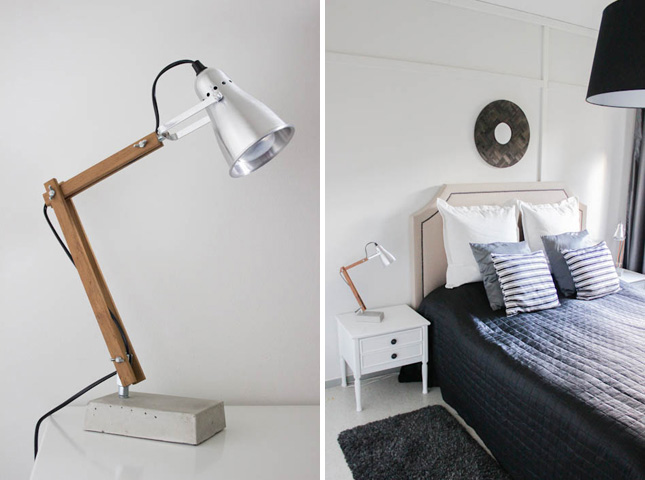 DIY Bedside Lamp